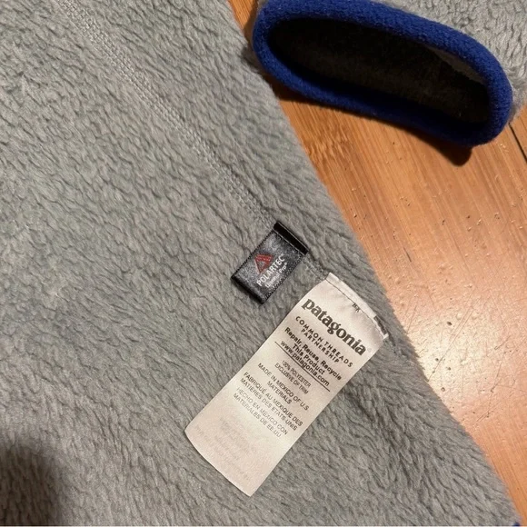 Patagonia Snap T Fleece Pullover Grey Blue Size S - Picture 8 of 14